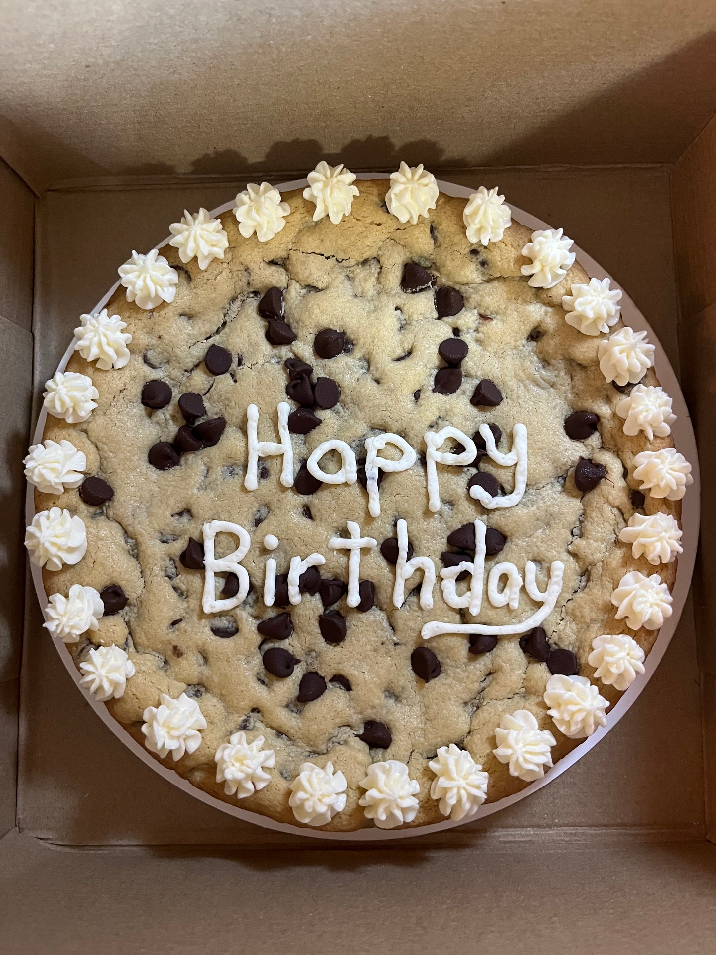 Chocolate Chip Cookie Cake 9"