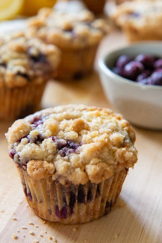 Blueberry Crumble Muffins