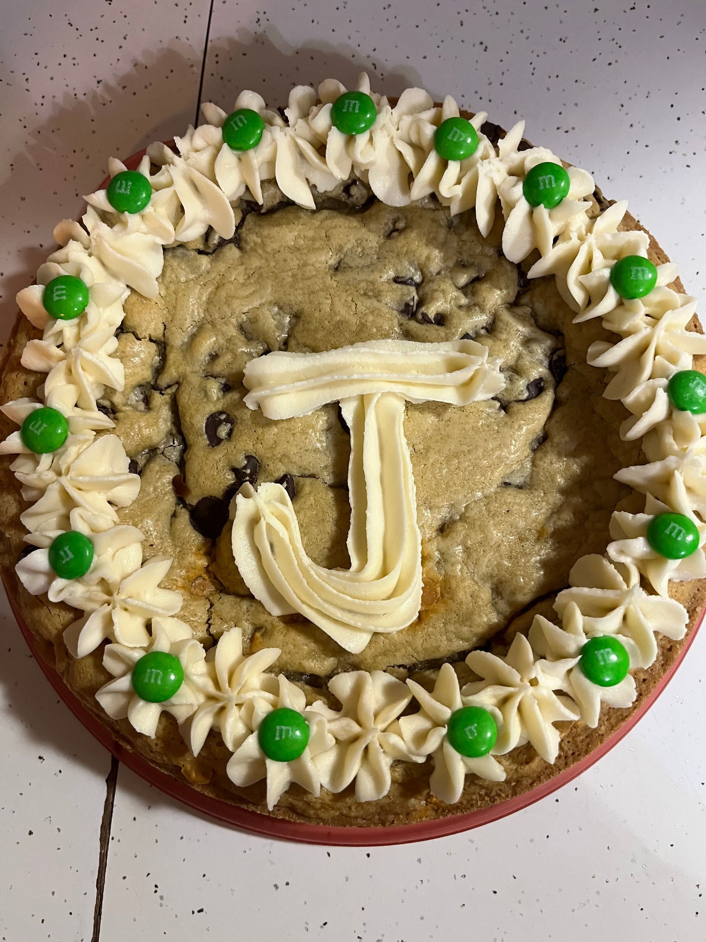 Chocolate Chip Cookie Cake