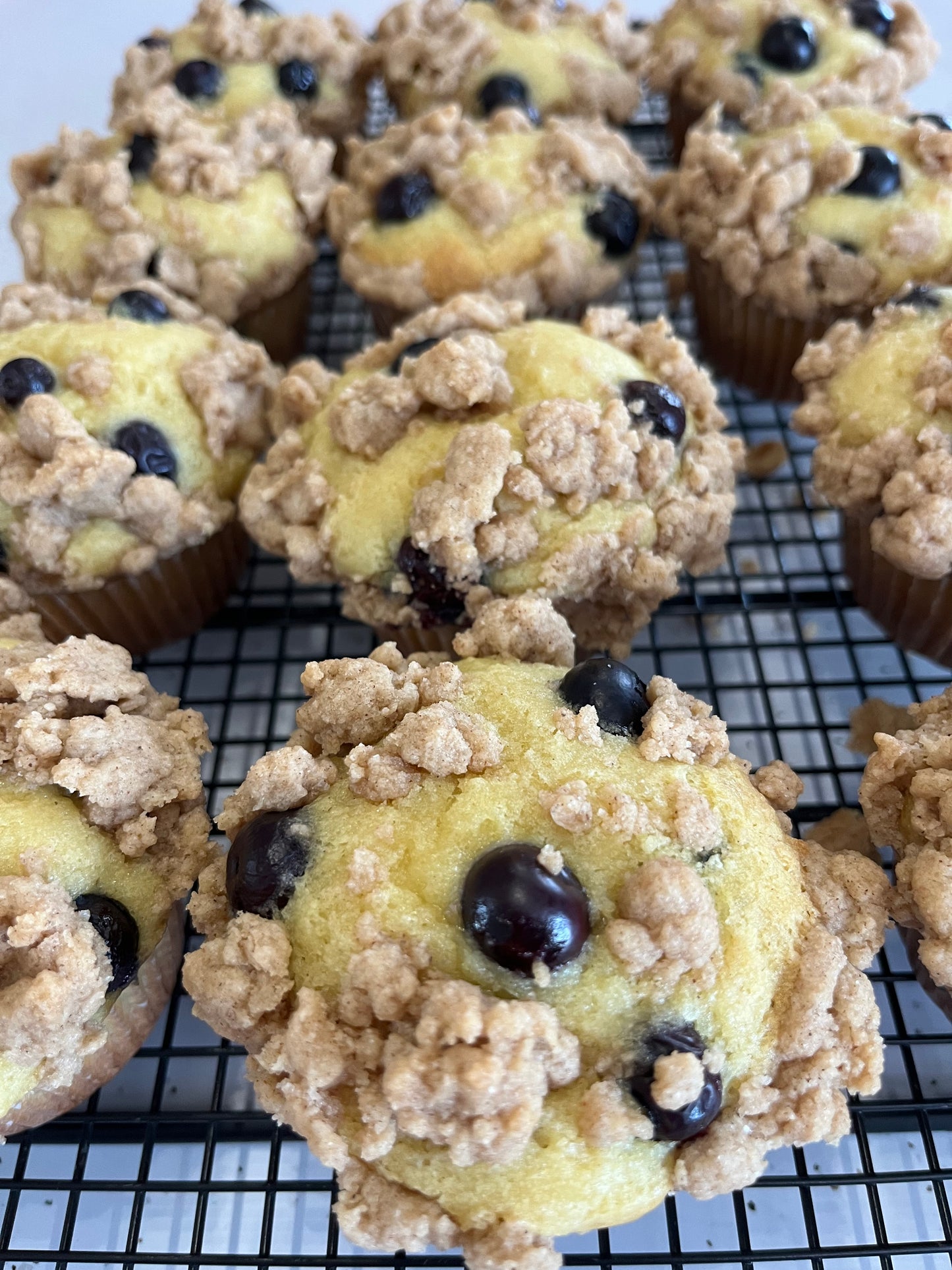 Blueberry Crumble Muffins