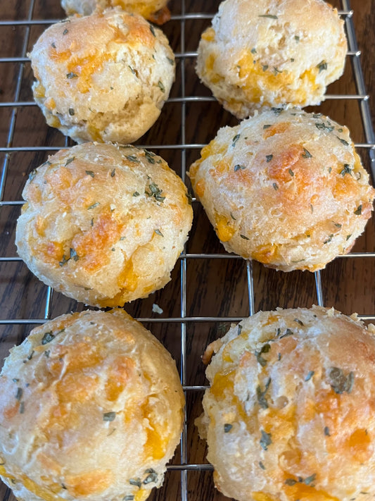 Garlic Herb Cheddar Biscuit